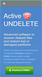 Mobile Screenshot of active-undelete.com